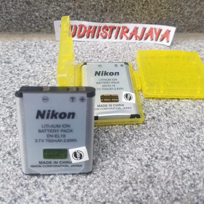 Baterai Nikon En-El19 100%