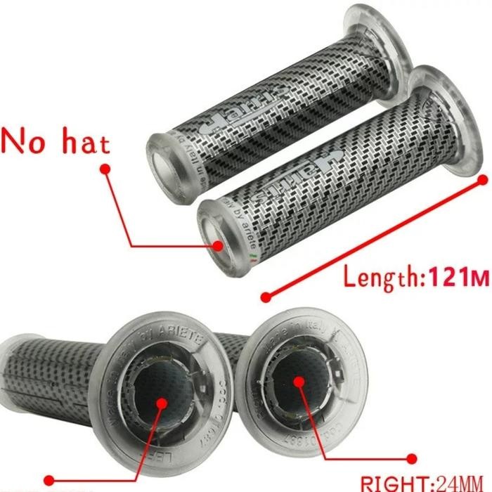 hang grip motor harris carbon clear transparan with hole