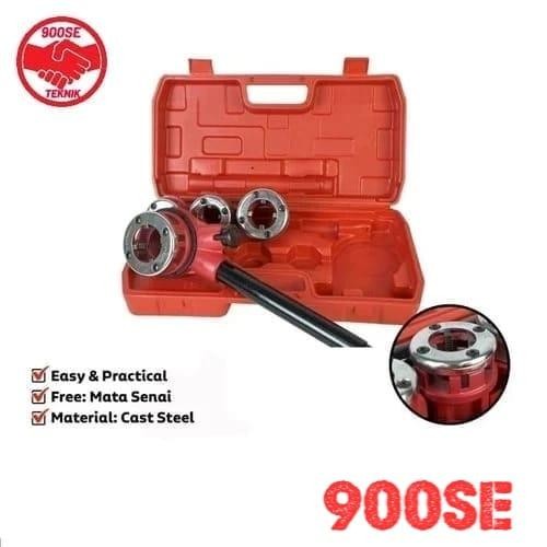 Senai Pipa Manual 1/2 - 2" & 2 1/2 - 4" Ratchet Die Stock 60W 114W 2 Inch 4 Inch
