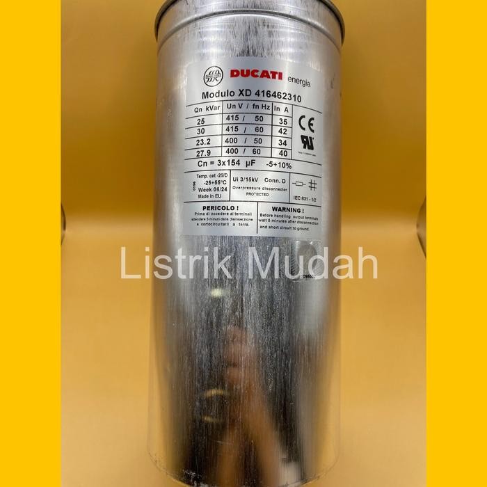 Kapasitor 25kvar DUCATI energia 415V