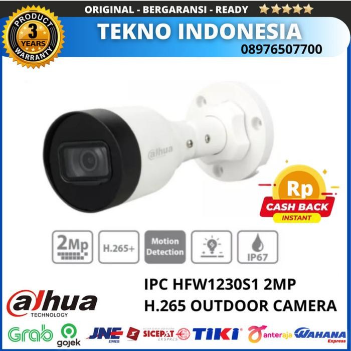DAHUA IPC HFW1230S1 2MP H.265 IR Bullet IP Camera HFW1230S1P Outdoor
