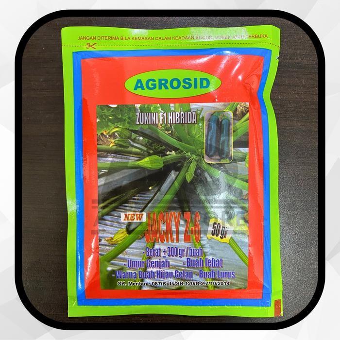 Benih Zukini Jacky Z6 Zucchini 50 Gram Primasid