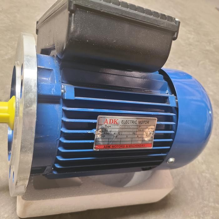 DINAMO ADK 1.5 HP 1 PHASE 4 POLE B5 FLANGE MOUNTED