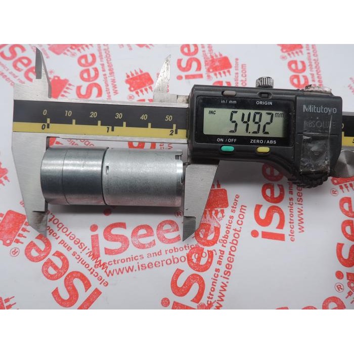 DC MOTOR GEARBOX 6-12V 60-120RPM METAL GEAR BOX 25GA370 D SHAFT 4MM