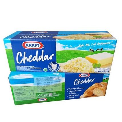 

Kraft Cheddar 2kg Keju Olahan Siap Saji Berkualitas Cocok Untuk Kue Kering Martabak Dan Masakan
