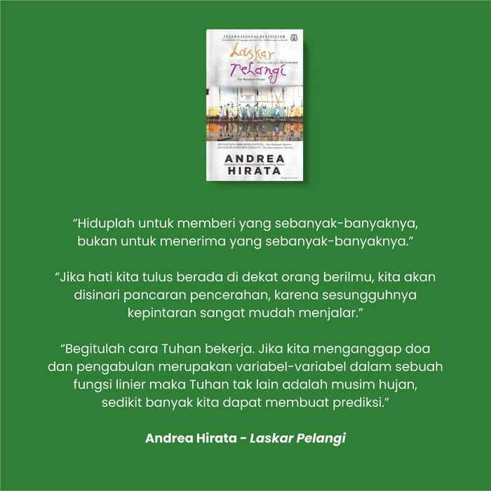 

[Bentang] Buku Fiksi Laskar Pelangi Original Story - Andrea Hirata