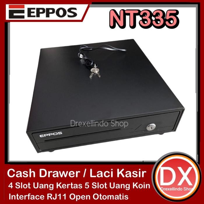 Cash Drawer / Laci Kasir Eppos Nt335 Rj11