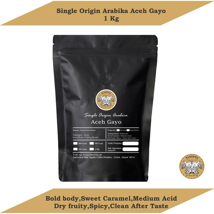 

Kopi Arabika Aceh Gayo 1Kg Biji / Bubuk Specialty Arabica Coffee