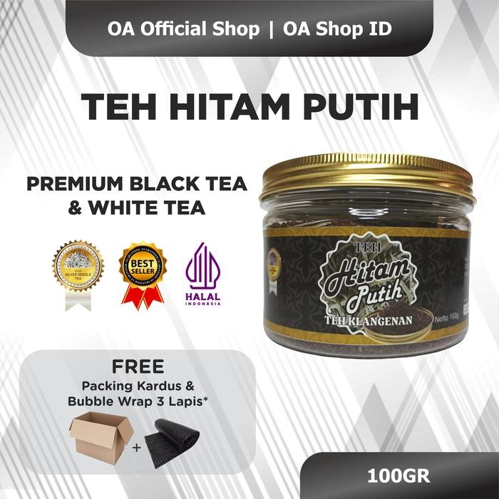 

Teh Sultan Hitam Putih 100Gr Original Produk - Teh Herbal Berkhasiat - Teh Hitam Premium - Teh