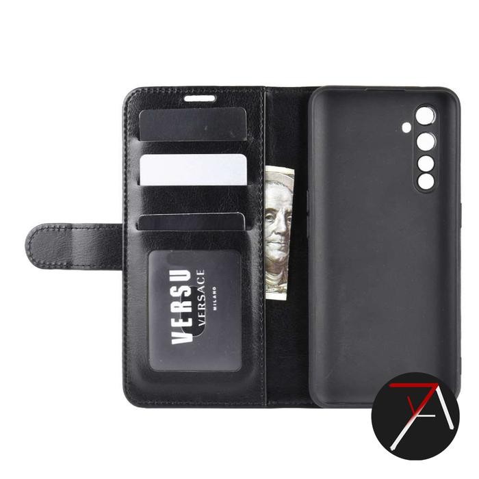 Oppo Realme X50 Pro X50Pro Flip Wallet Dompet Kulit Leather Cover Case