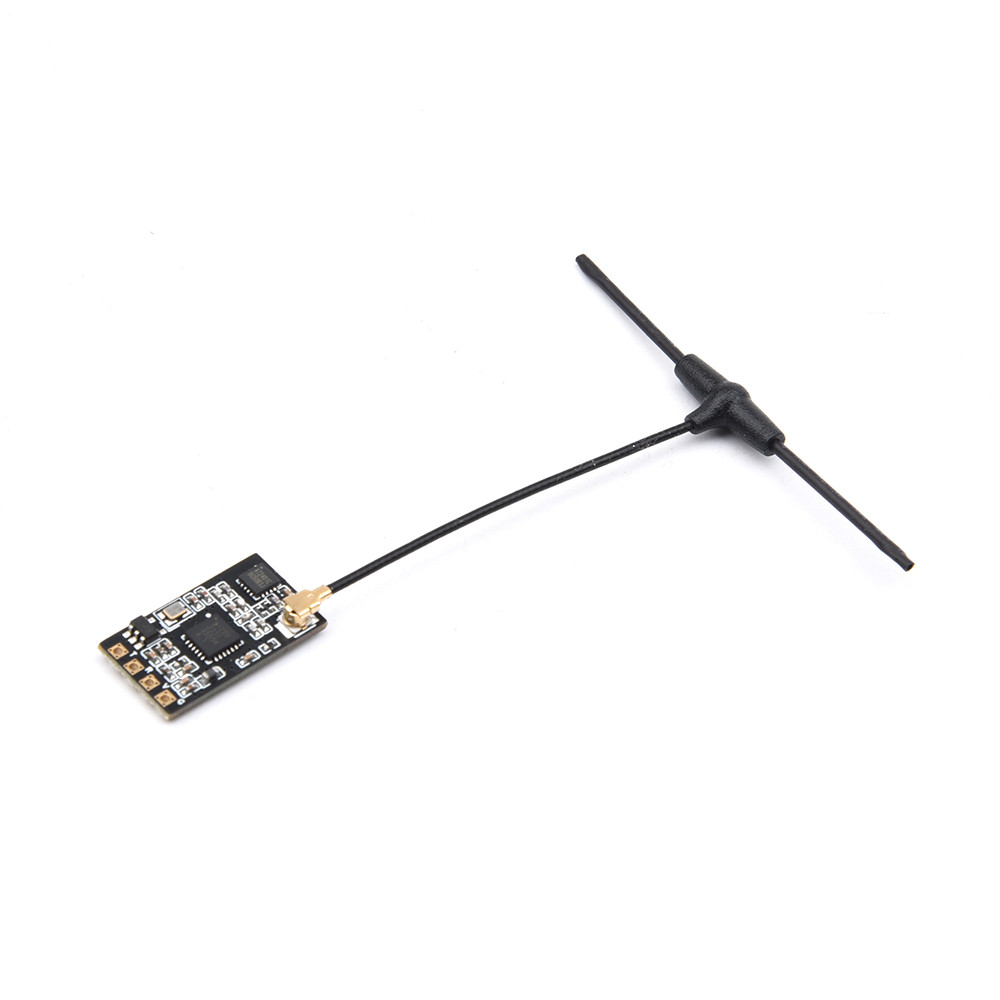 ELRS Nano Receiver ExpressLRS 2.4G Nano RX Receiver with T type Antenna Support Wifi upgrade For RC