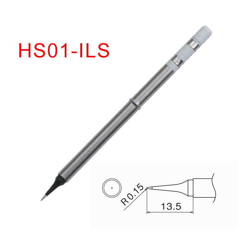 

1pc HS-01 6 Soldering Iron Tips Replacement Heater Solder Tip for T85/HS-01/GD300/RGS65 Solder