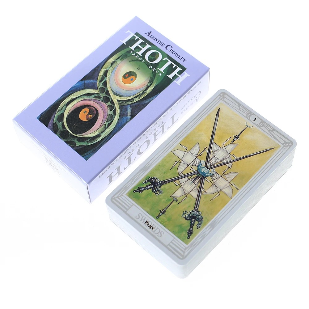 

78Pcs Alester crowley thoth Tarot deck Cards Board Deck Games Palying Cards For Party Game