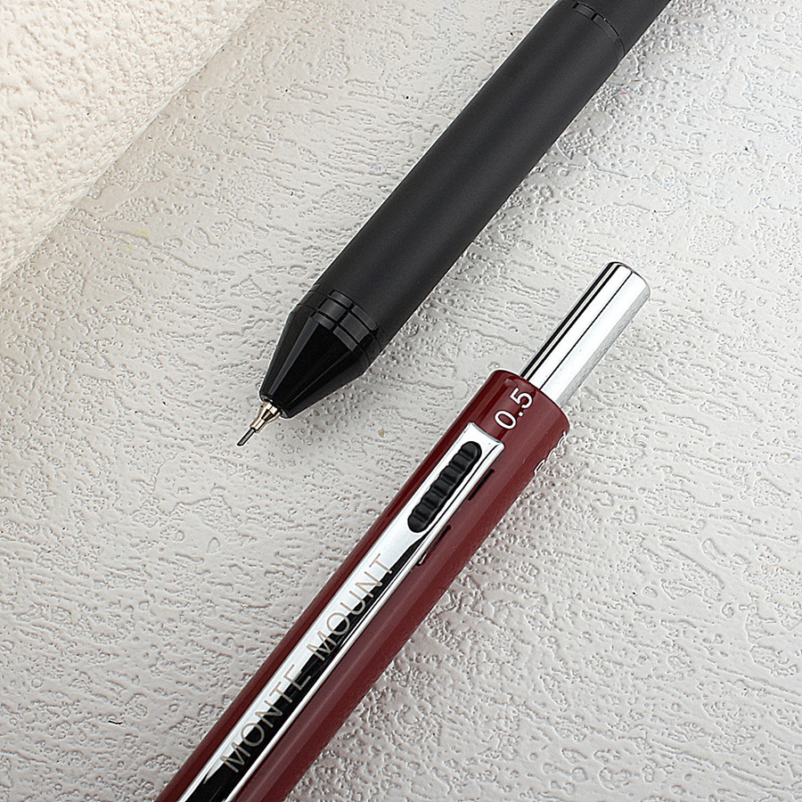 

4 in 1 Multifunction Luxury Pen, 0.7mm 3 Color Ballpoint 0.5mm Mechanical Pencil, Gravity Sensor