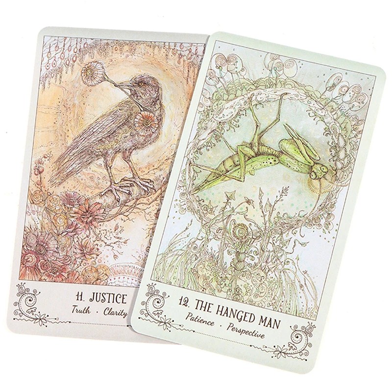 

1Pcs Deck Spiritsong Tarot Cards Mystical Guidance Divination Entertainment Partys Board Game