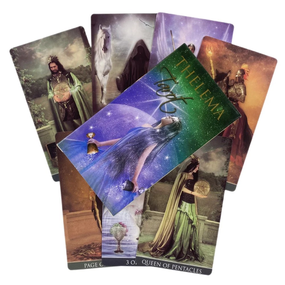 

1Pcs Deck Thelema Tarot Of The Little Prince English Tarot Cards Fate Divination Playing Card