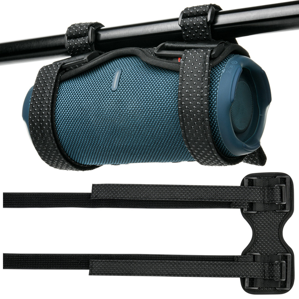 

Speaker Holder Mount for Bike/GOLF Cart/Boat Railing Adjustable Strap Bicycle Speaker Stand Bracket