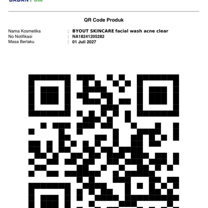 onj Paket acne clear cream wajah jerawat ringan meradang bopeng ori bpom