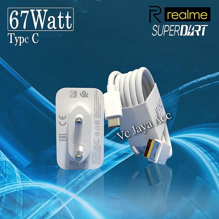 Charger Casan Realme Original 67 Watt SUPERDART TYPE C