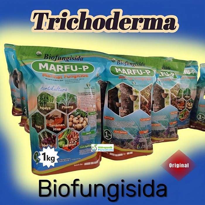(Allthebest) TRICHODERMA 1 Kg Fungisida Organik MARFU P Trikoderma Trierma