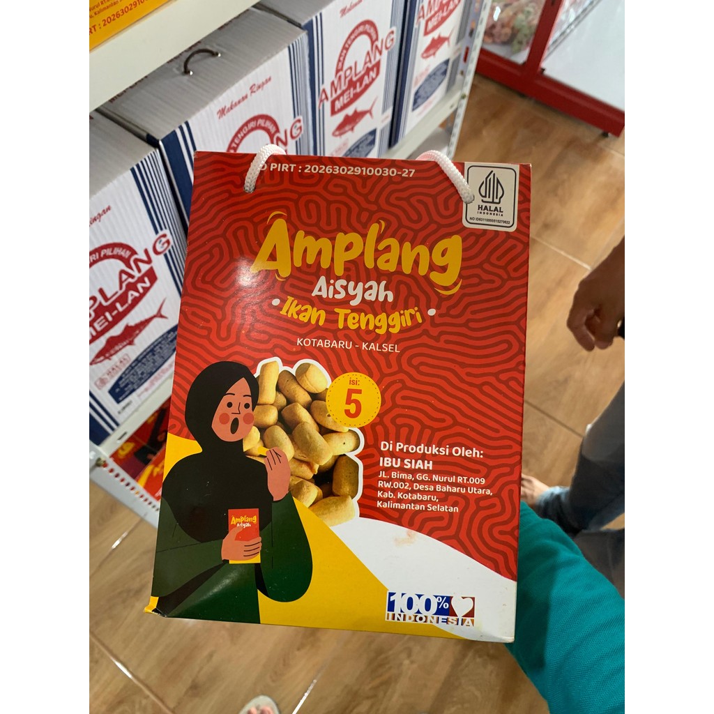 

Amplang Ikan AISYAH Kotak Kecil Isi 5 – Camilan Tradisional Praktis & Enak