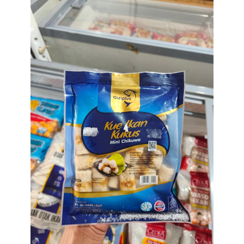 

GIZIPLUS KUE IKAN KUKUS MINI CHIKUWA 250G
