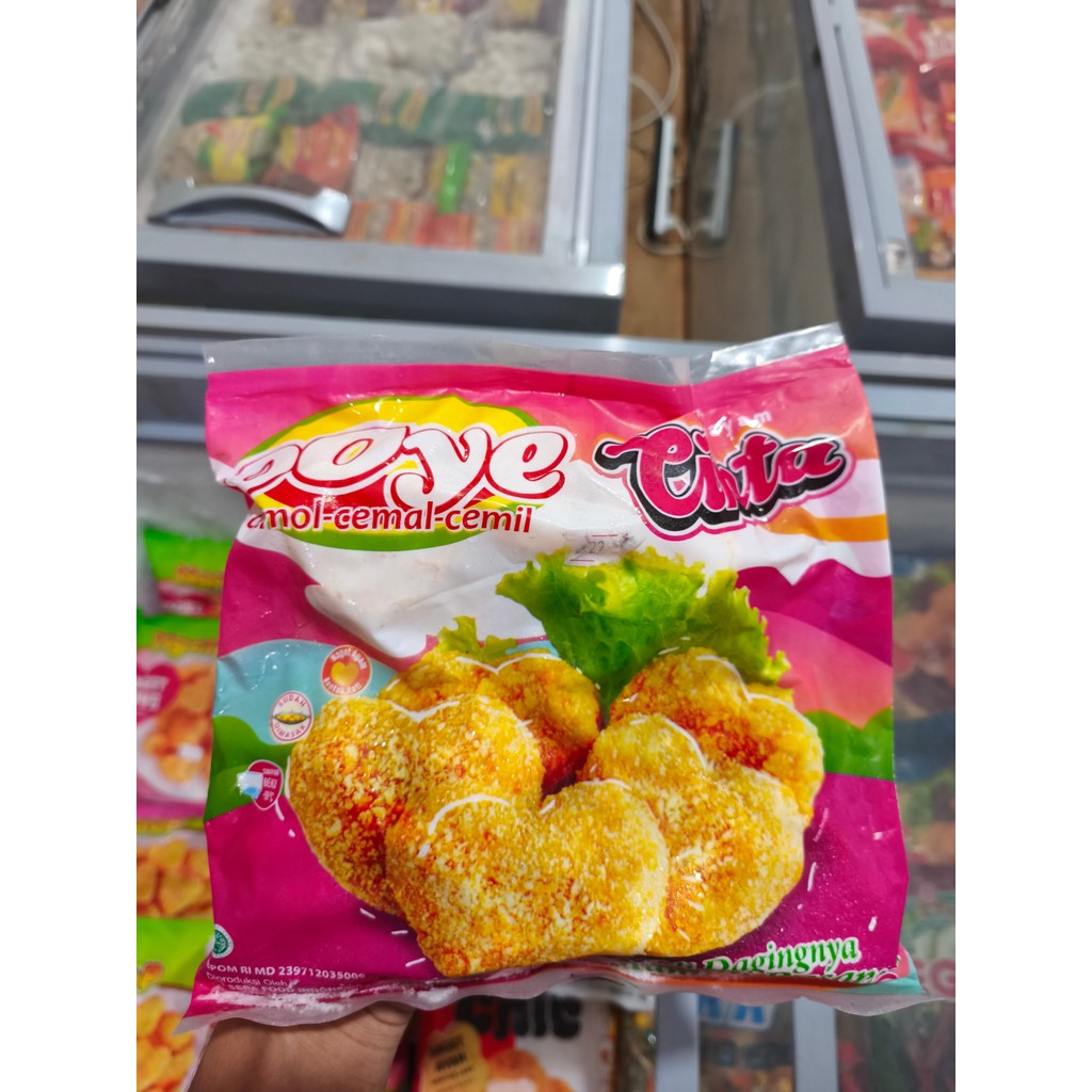 

OOYE NAGET AYAM CINTA 500G