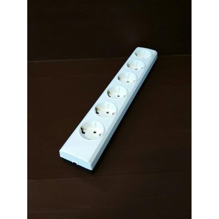 (Allthebest) Stop Kontak BROCO / Terminal BROCO / Stop Kontak 6 Lubang