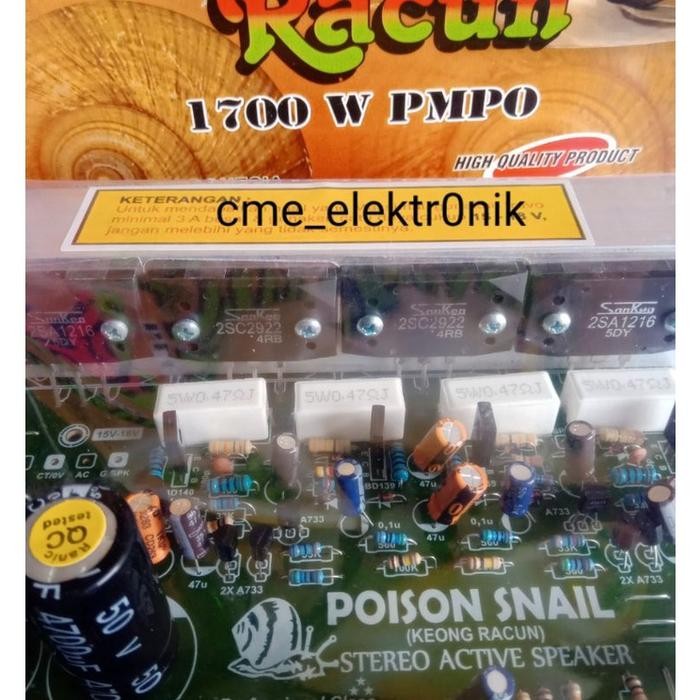 (Allthebest) KiT power aktif wooper kit power aktif subwooper plus sub