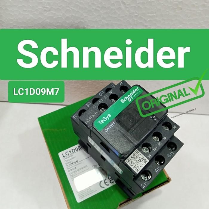 KONTAKTOR SCHNEIDER 3P 25A 220VAC/KONTAKTOR SCHNEIDER/SCHNEIDER LC1D 09M7
