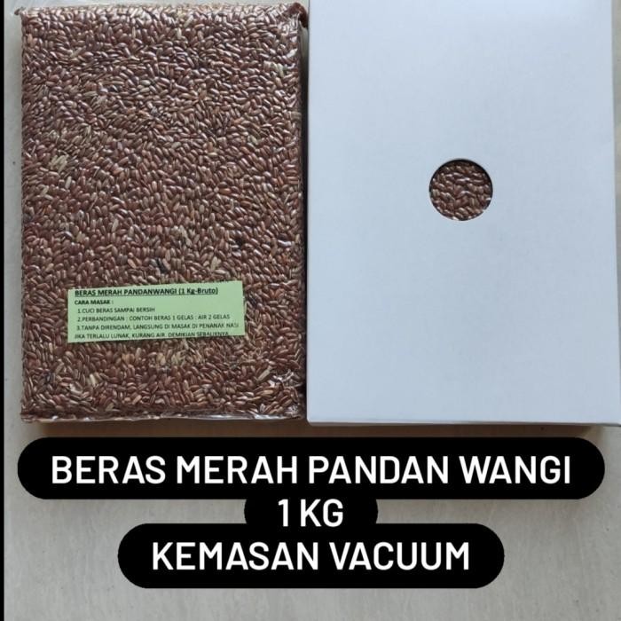 

(Allthebest) Beras Merah Pandan Wangi 1kg / Beras Merah Pulen 1 kg