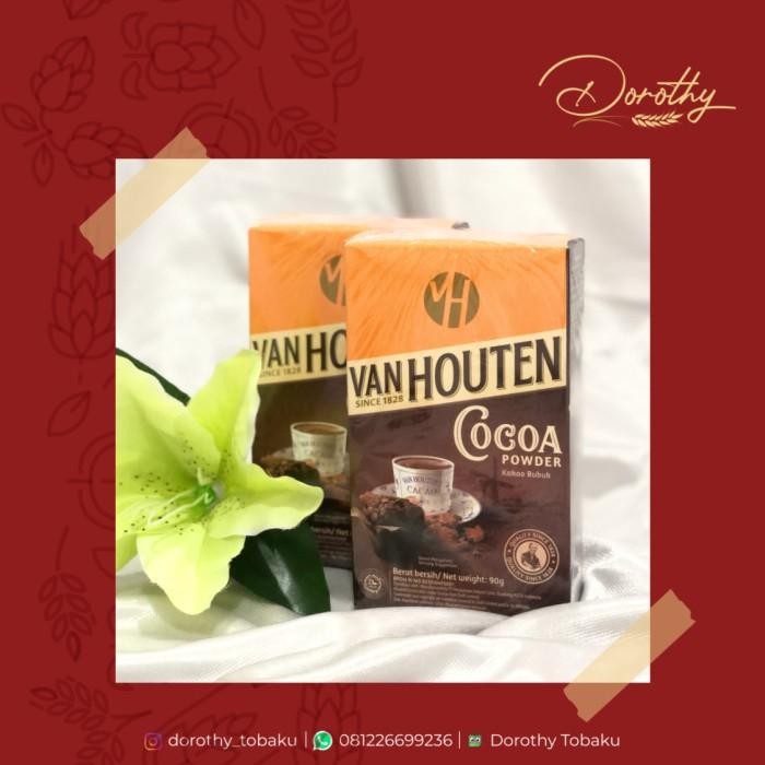 

(Allthebest) Coklat Bubuk Van Houten 90 gr