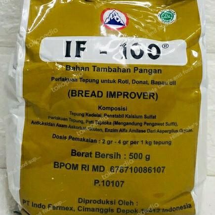 

(Allthebest) IF-100 BREAD IMPROVER 500GR PELEMBUT PENGEMBANG KUE/ROTI