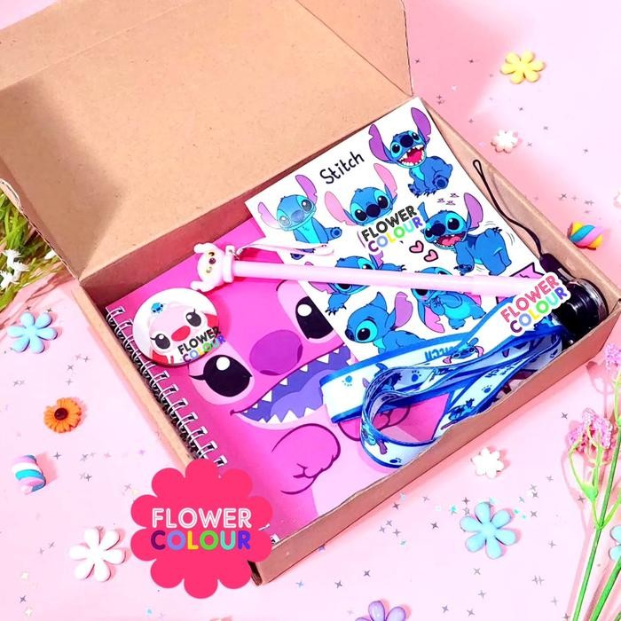 

NYBEBY26 HAMPERS ULANG TAHUN STITCH KADO ULANG TAHUN ANAK PAKET ALAT TULIS STITCH