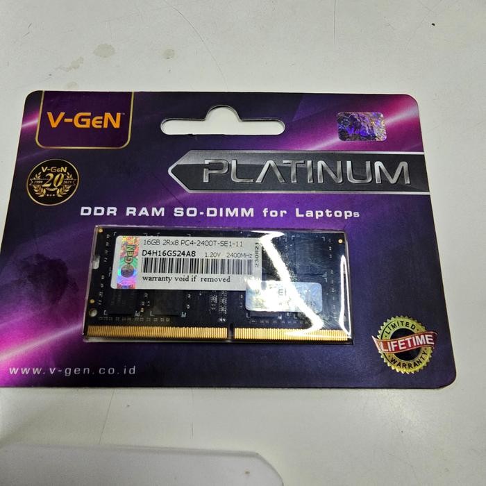 Sodim Ddr4 16 Gb Pc 2400T Vgen Platinum
