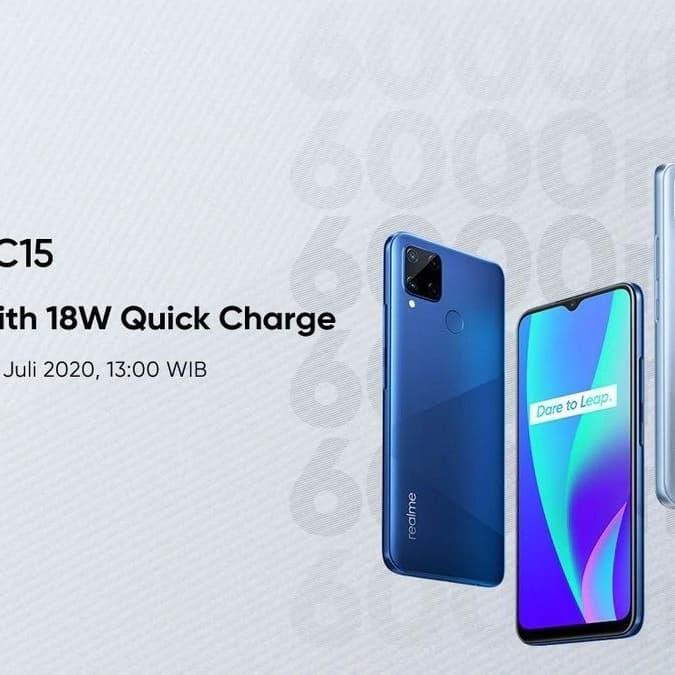 REALME C15 4/128GB GARANSI RESMI REALME INDONESIA
