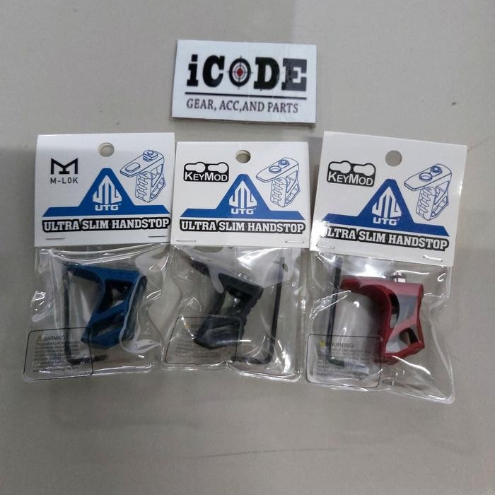HARGA DISKON utg leapers handstop mlok keymod m4 ar15 cnc ultra slim forged