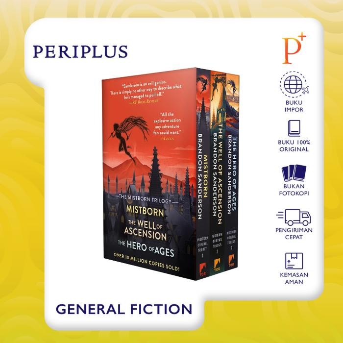 Mistborn Trilogy TPB Boxed Set: Mistborn, The Well of Ascension, The Hero of Ages (The Mistborn