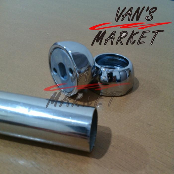 Braket Topi / Braket Pipa Bulat Ukuran 1 Inch (25 Mm)