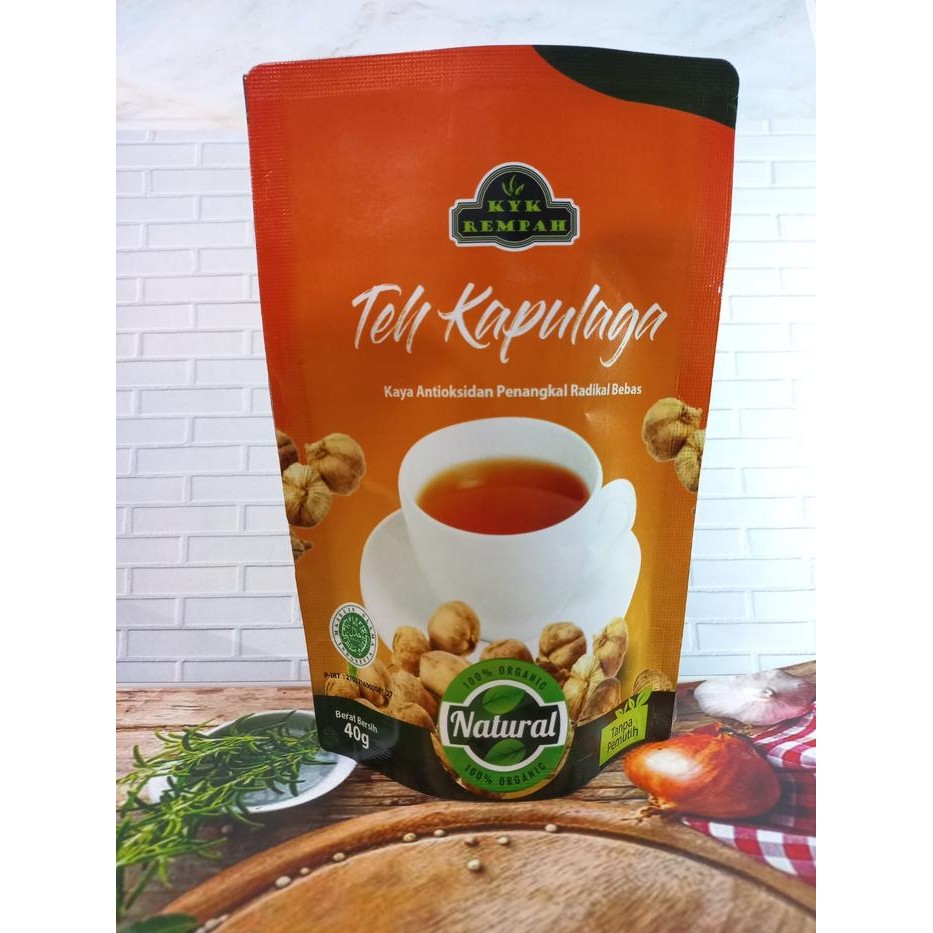 

Teh Kapulaga [ Pouch ] Organik Herbal Tea Air Gula