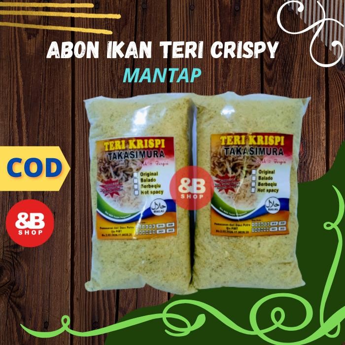 

Abon Ikan Teri Krispi Crispy Camilan Khas Madura Kiloan 1Kg