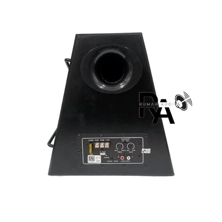 subwoofer aktif 10 inch basstube carman cm-1011 speaker mobil