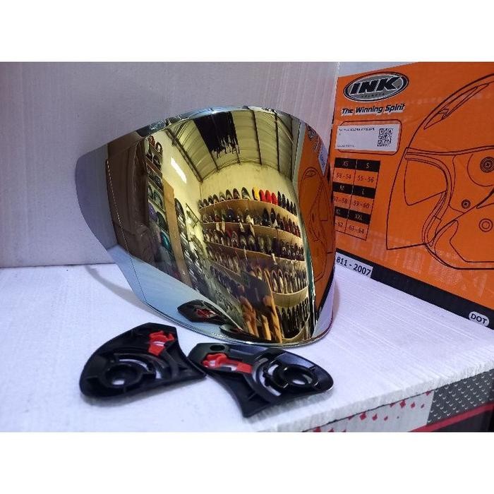 (Allthebest) paket visor kyt galaxy flat r + rachet + spoiler kyt galaxy flat r