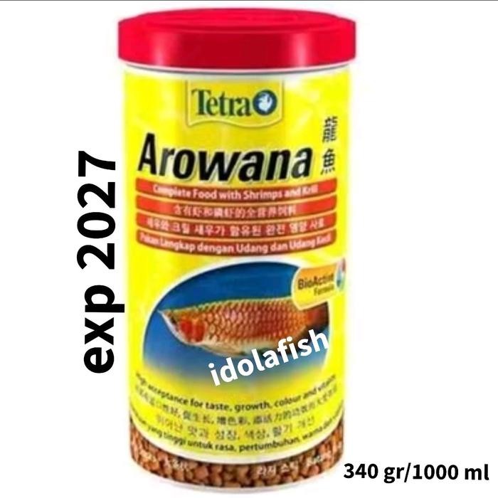 TETRA AROWANA 340 GR / PELET IKAN AROWANA / PAKAN AROWANA