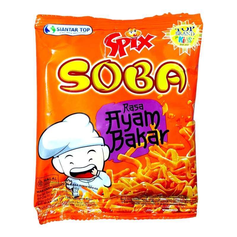 

snack spix soba ayam bakar soba sambel balado renceng 10 pcs snack murah snack grosir snack enak