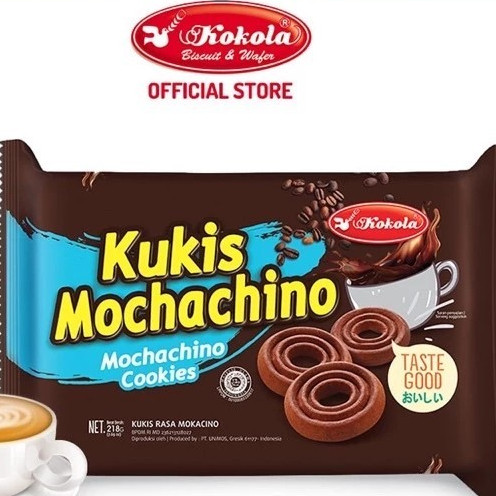 

snack kokola Kukis Mochacino Renceng 10pcs