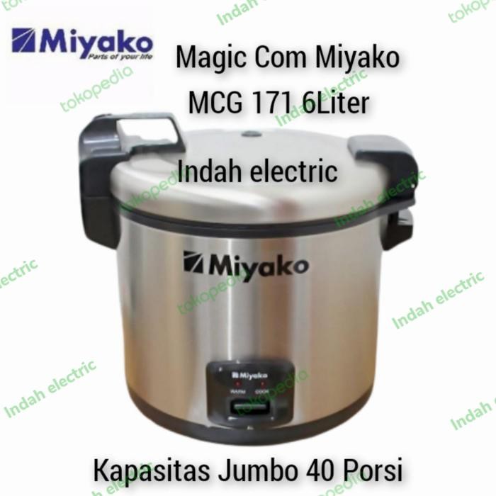 Magic Com MIYAKO MCG -171 6 Liter / Rice Cooker Miyako 6 Liter
