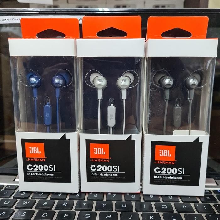 Jbl C200si Headset Headphone With Mic Garansi