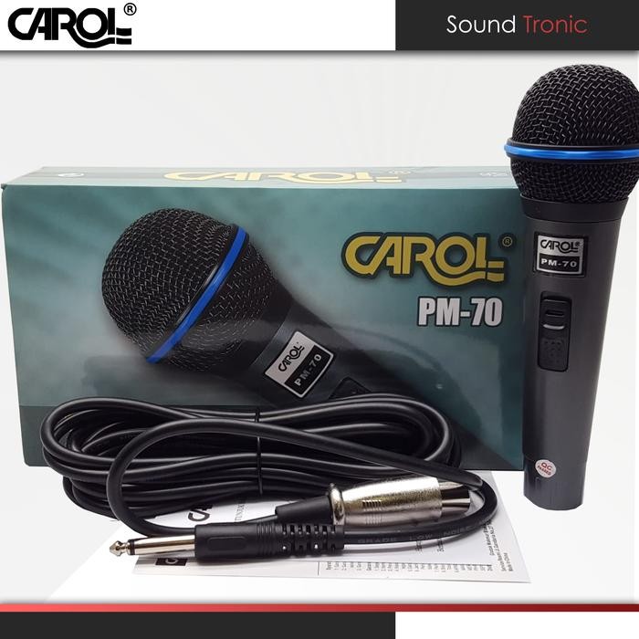 Mic Kabel Carol PM 70 Microphone Original Mick Carol