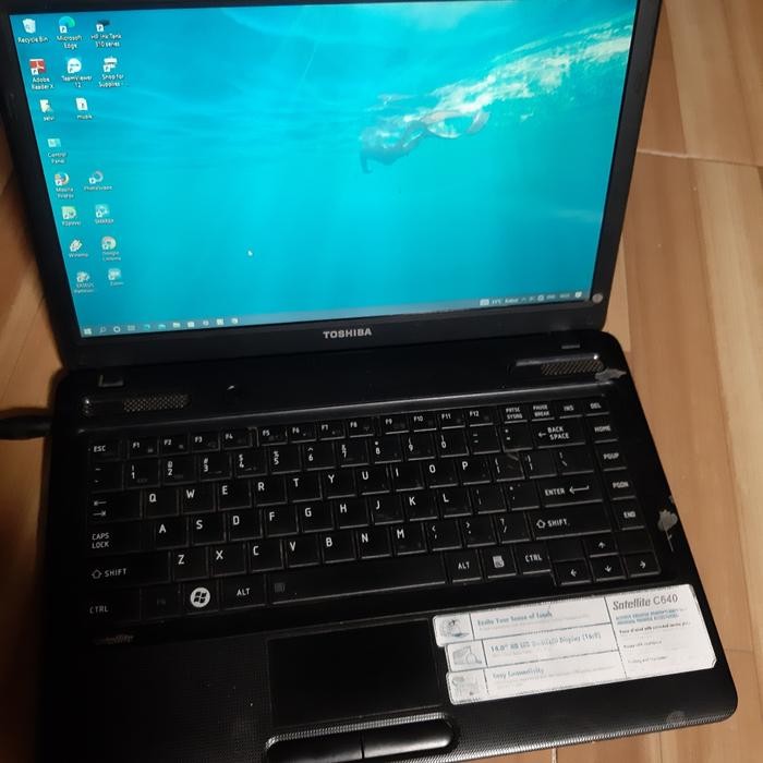 laptop toshiba c640